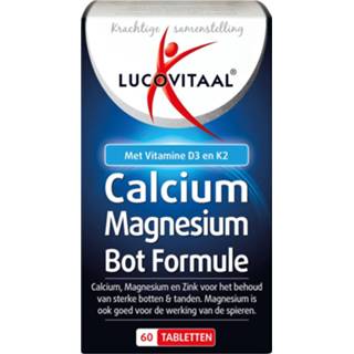 👉 Calcium active 3x Lucovitaal Calcium, Magnesium en Botten 60 tabletten 6019919228263