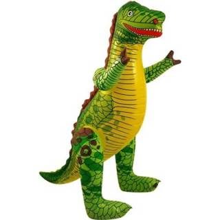 👉 Dinosaurus kinderen Decoratie T-rex opblaasbaar 76 cm