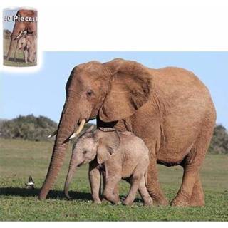 Dieren puzzel active Dierenpuzzel olifant 40-delig