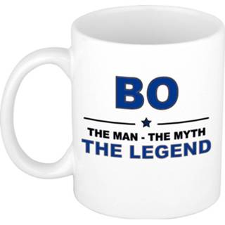 Bo The man, myth legend cadeau koffie mok thee beker mannen Beker mannen Bo The man, myth legend cadeau koffie mok / thee 300 ml