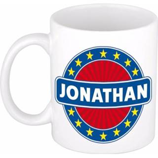 👉 Beker keramiek active johannes|jonah|jonathan| Naamartikelen Jonathan mok / 300 ml