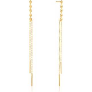 👉 Oorhanger goudkleurige active Ania Haie Spike it Up Oorhangers met Schakelkettingen