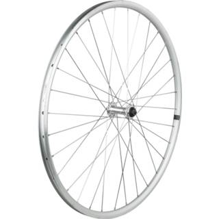 👉 Voorwiel zilver active Bontrager Approved TLR 32H Clincher 700C Road Wheel Silver 100 mm 601479812981