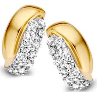 👉 Oorsteker bicolor active Excellent Jewelry Creatieve Oorstekers met Zirkonia?s 8785259693532