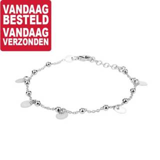 👉 Armband zilveren active bolletjes en rondjes 1,4 mm 17 + 2 cm