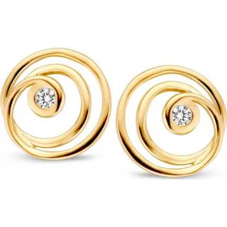 👉 Oorsteker active Geelgouden Gedraaide Opengewerkte Oorstekers 8785259696137