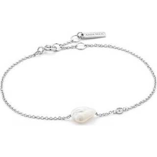 👉 Armband zilver parel active Ania Haie Pearl of Wisdom Bracelet van met