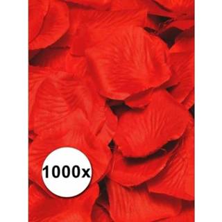 👉 Rozen blaadje stof active rode rozenblaadjes van 1000 st