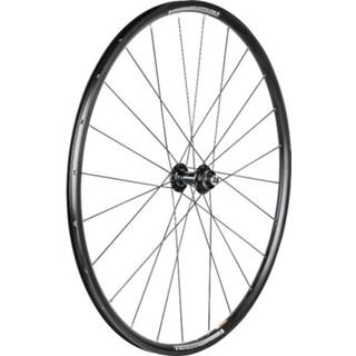 👉 Voorwiel zwart active Bontrager Approved TLR Centerlock Disc 700C Hybrid Wheel Black 100 mm 601479842612