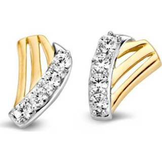 👉 Zirkonia bicolor active Excellent Jewelry Opengewerkte Oorstekers 8785259696588
