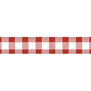 👉 Papieren tafelkleed active witte rood 2x Feestartikelen rood/witte ruiten 1000 x 118 cm