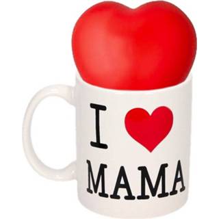 👉 Stressbal active Moederdag I love mama mok met hartje