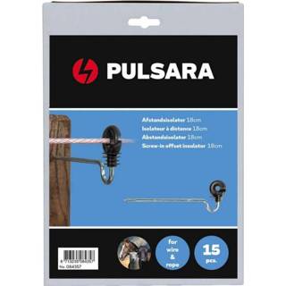 👉 Pulsara Afstandisolator - 180mm 15 stuks 8713235084357