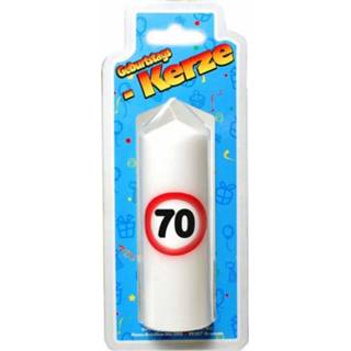👉 Kaars active 70 jaar geworden van 12 cm