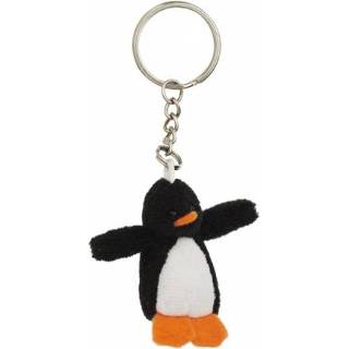 👉 Pinguins knuffel pluche active 2x pinguin sleutelhangers 6 cm