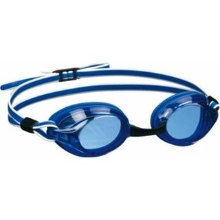 👉 Duik bril active wit blauw Wedstrijd duikbril blauw/wit