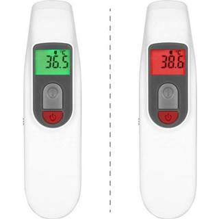 👉 Voorhoofdthermometer wit Fysic FT38 infrarood voorhoofd thermometer 8712412592876