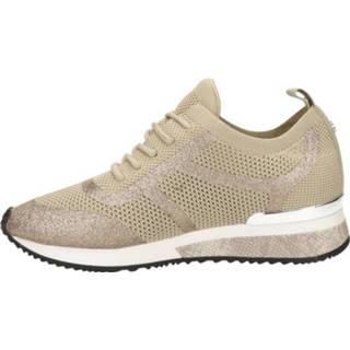 👉 Lage sneakers textiel vrouwen beige La Strada 8720251151703