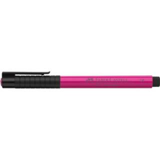 👉 Tekenstift purper roze Faber-castell Pitt Artist Pen S 125 Purple Pink 4005401670254