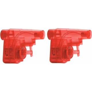 Water pistool active kinderen rode 3x stuks kinderspeelgoed waterpistolen