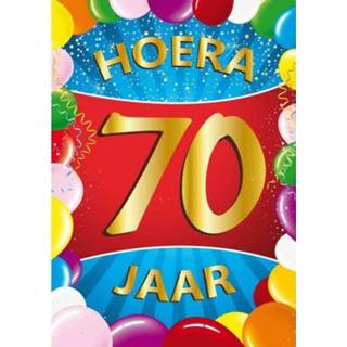 👉 Poster 2x stuks mega 70 jaar versiering