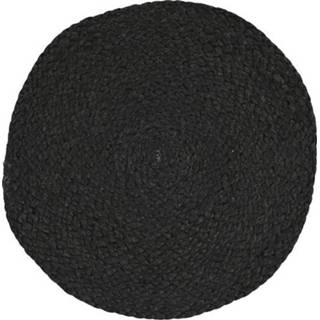 👉 HEMA Placemat Ø35.5 Jute Zwart