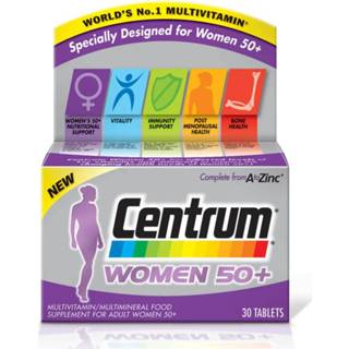 👉 Vrouwen Centrum Women 50 Plus (30 Tablets) 5000309007361