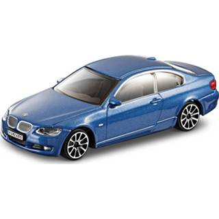 👉 Modelauto metaal blauw Bmw 335i Coupe 1:43 - Speelgoed Auto Schaalmodel 8719538745957