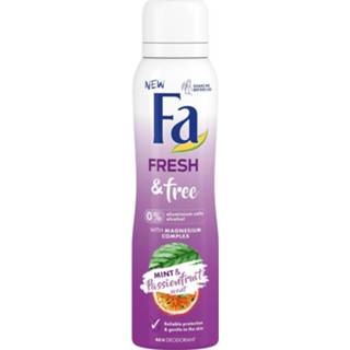 👉 Gezondheid Fa Deospray Fresh & Free Mint Passionfruit 5410091759858