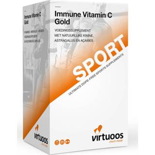 👉 Vitamine goud gezondheid Virtuoos Immune Vitamin C Gold Capsules 8718444867760
