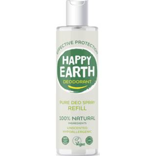 👉 Gezondheid Happy Earth Pure Deo Spray Unscented Navulling 8719324667326