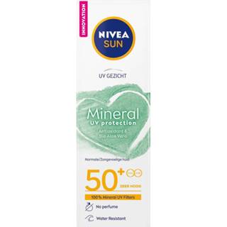 👉 Mineraal gezondheid Nivea Sun Gezicht Mineral UV Protection SPF50+ 4005900828071
