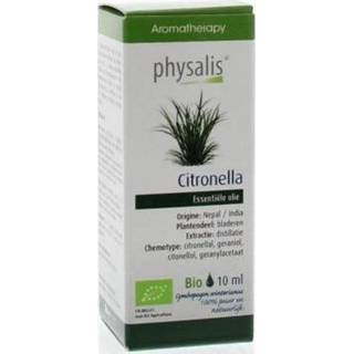 👉 Physalis Citronella Olie Bio 5412360002429