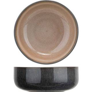 👉 Schaal porselein bruin Cosy & Trendy Lerida Desert Ø 11 Cm 5400586753201