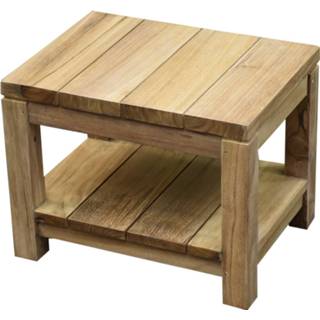 👉 Bijzettafel teak teakhout active Canadian 35x47xH37 cm 659424236177