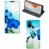 👉 Orchidee blauw OnePlus Nord N100 Smart Cover - Cadeau voor je Moeder 8720215432794