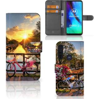 👉 Flipcover Motorola Moto G Pro Flip Cover Amsterdamse Grachten 8720215442403