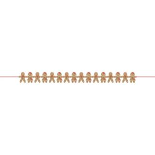 👉 Slinger karton bruin Amscan Gingerbread Poppetjes Unisex 1,57 Meter 192937089576