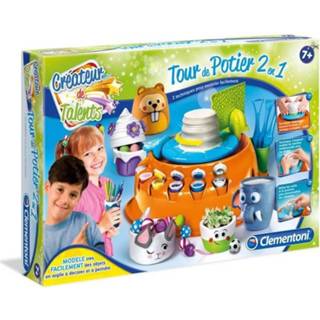 👉 Clementoni Schepper Van Talenten - 2-in-1 Pottenbakkerswiel 8005125523122