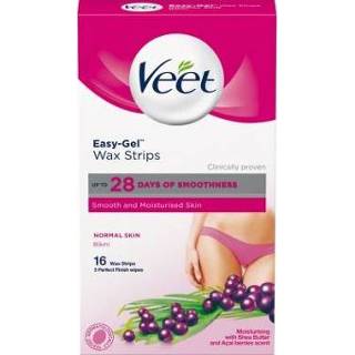 Bikini wax Veet Easy-Gel Strips Normal Skin 16 st 5701092414229