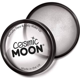 👉 Schmink zilver Cosmic Moon Pro Face Paint Cake Pots 36 Gram 5056135615003