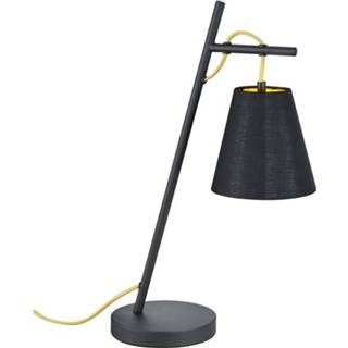 👉 Tafellamp zwart metaal Trio - Tafellamp, Andreus, Mat 4017807382945