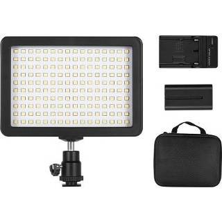 👉 Camera lamp Andoer W160 LED Video Light Dimmable 5600K Color Temperaure