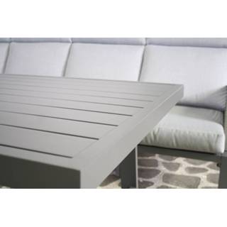 👉 Lounge-diningset grijs aluminium weerbestendig dining loungeset SenS-Line Rio lounge diningset - 8718026019013