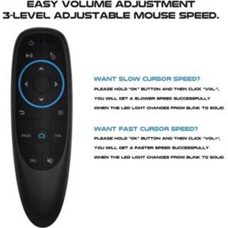 👉 Afstandsbediening G10BTS Remote Control Bluetooth 5.0 Air Mouse IR Learning Gyroscope Wireless Infrared for Android TV Box HTPC PCTV