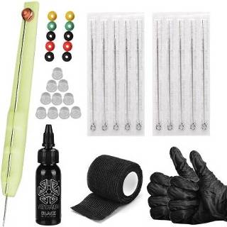 👉 Tattoo Hand Poke Pen Needle Holder Tool Kit