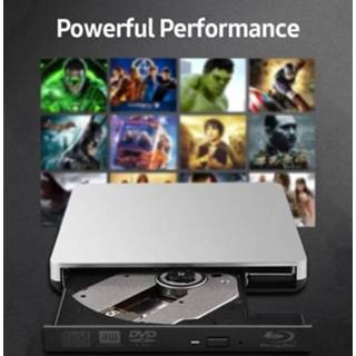 👉 Bluray drive USB3.0 External Blu-Ray DVD Recorder BD-RE CD/DVD RW Writer Portable Burner Plug and Play for PC Laptop