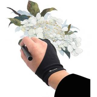 Glove Huion GL200 Two-finger Free Size Drawing Lightweight Sweatproof Artist for Graphics Tablet Graphic Monitor