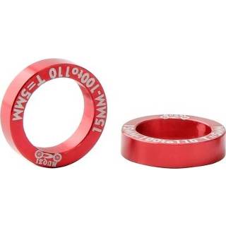 👉 Bike Hub Conversion Spacers Front Rear Bicycle Accessory