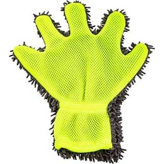 👉 Glove Palm Shape Ultra Portable Microfiber Multifunctional Car Wash Mitt Anti Scratch